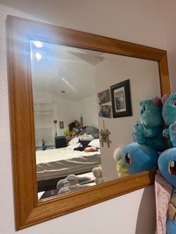 Wall Mirror (wood)