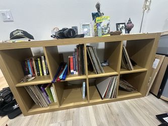 IKEA Vinyl record shelf