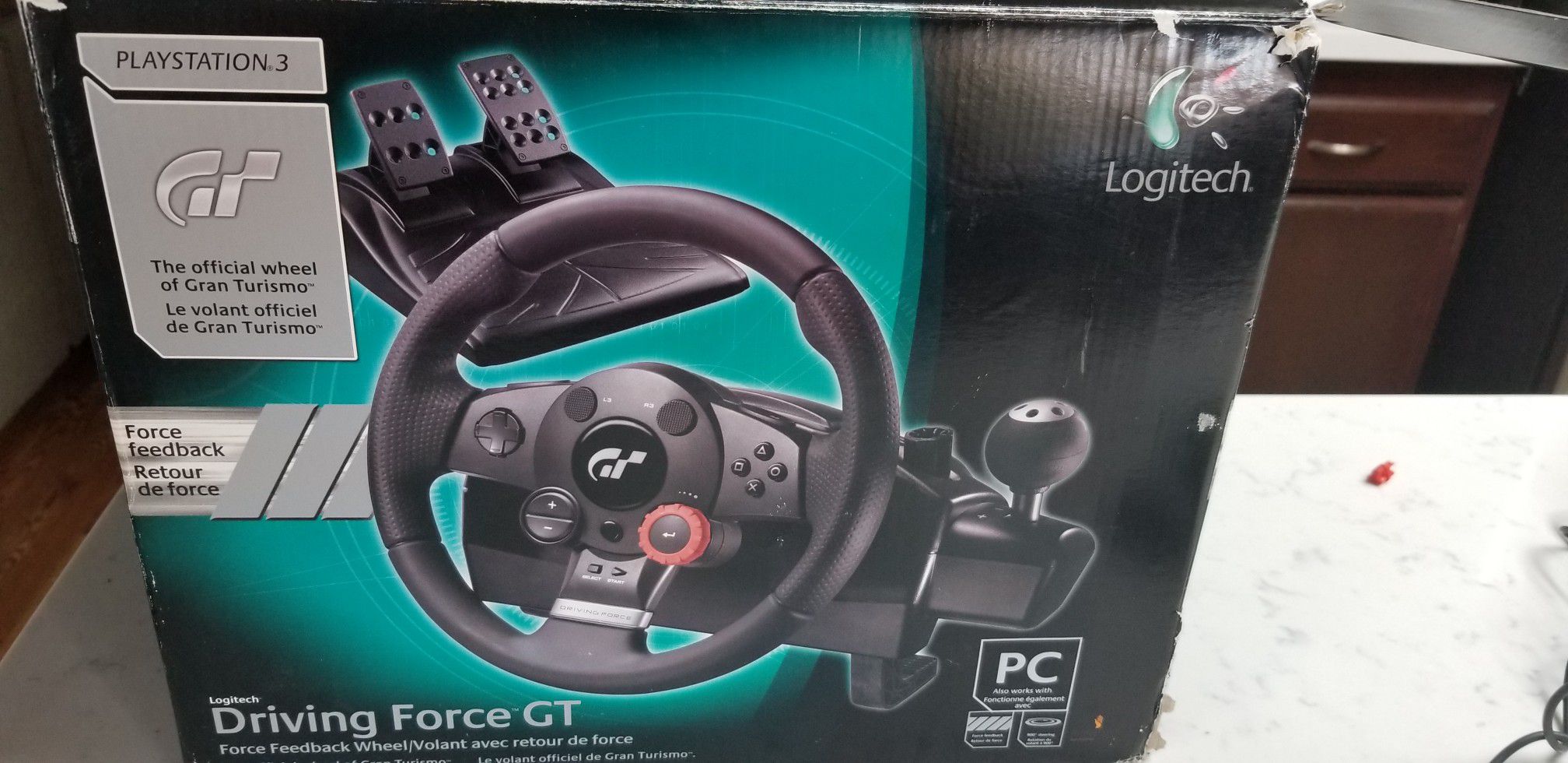 Logitech driving force gt usado