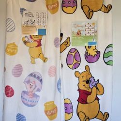 🐣 Winnie The Pooh Easter Throw Blankets 🐣 