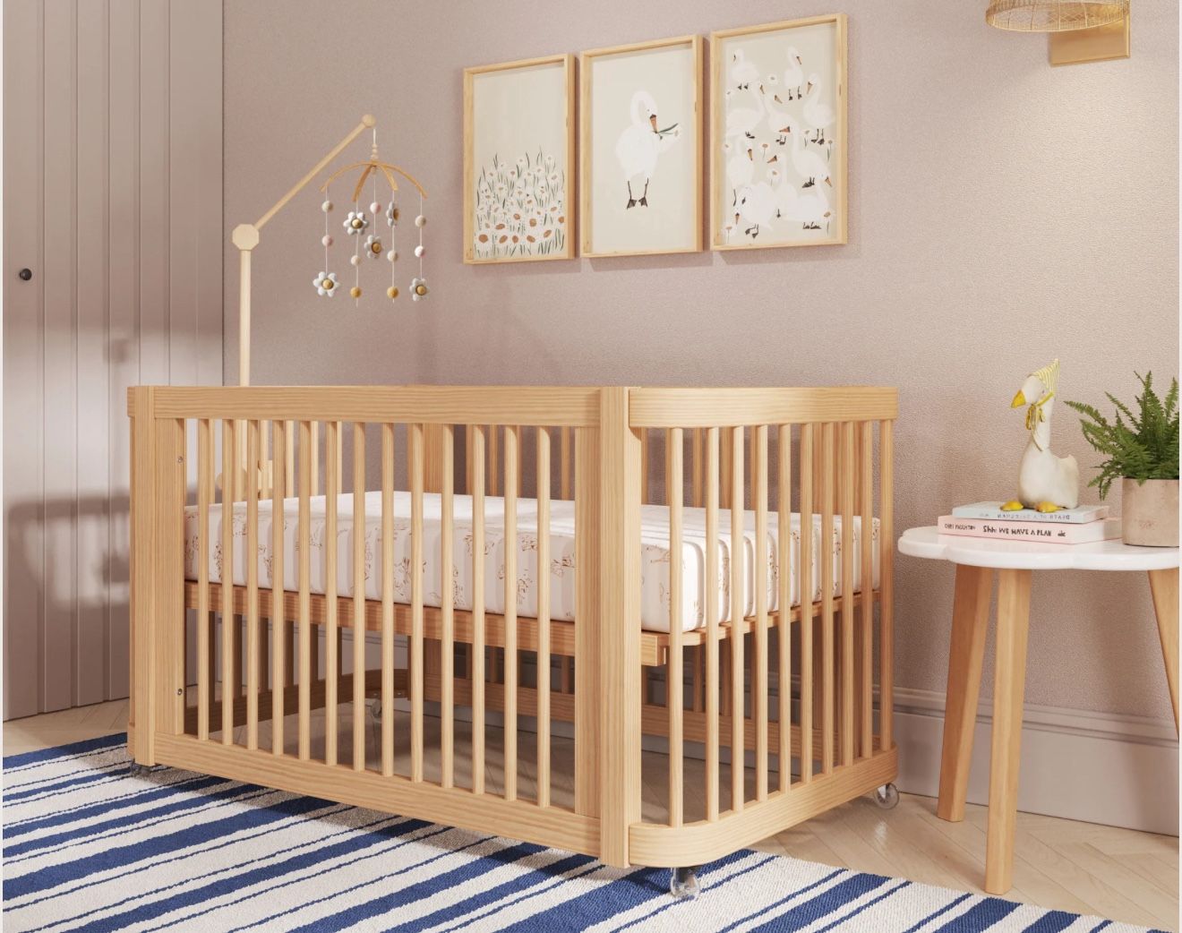 Convertible Crib, Mattresses, Sheets