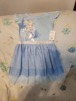 Elsa Girls Dress NWT