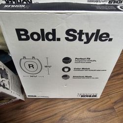 ROUND BOWL SEAT (2 OF THEM) NEVER USED