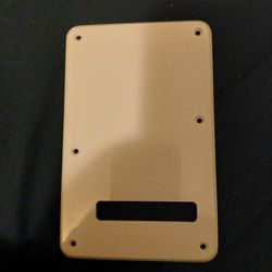 Fender Stratocaster Back Plate 3-Ply White 2008