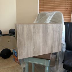 IKEA Besta Cabinet. Stained White Oak 