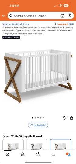 Storkcraft Equinox Crib And Mattress