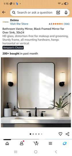 Bathroom mirror