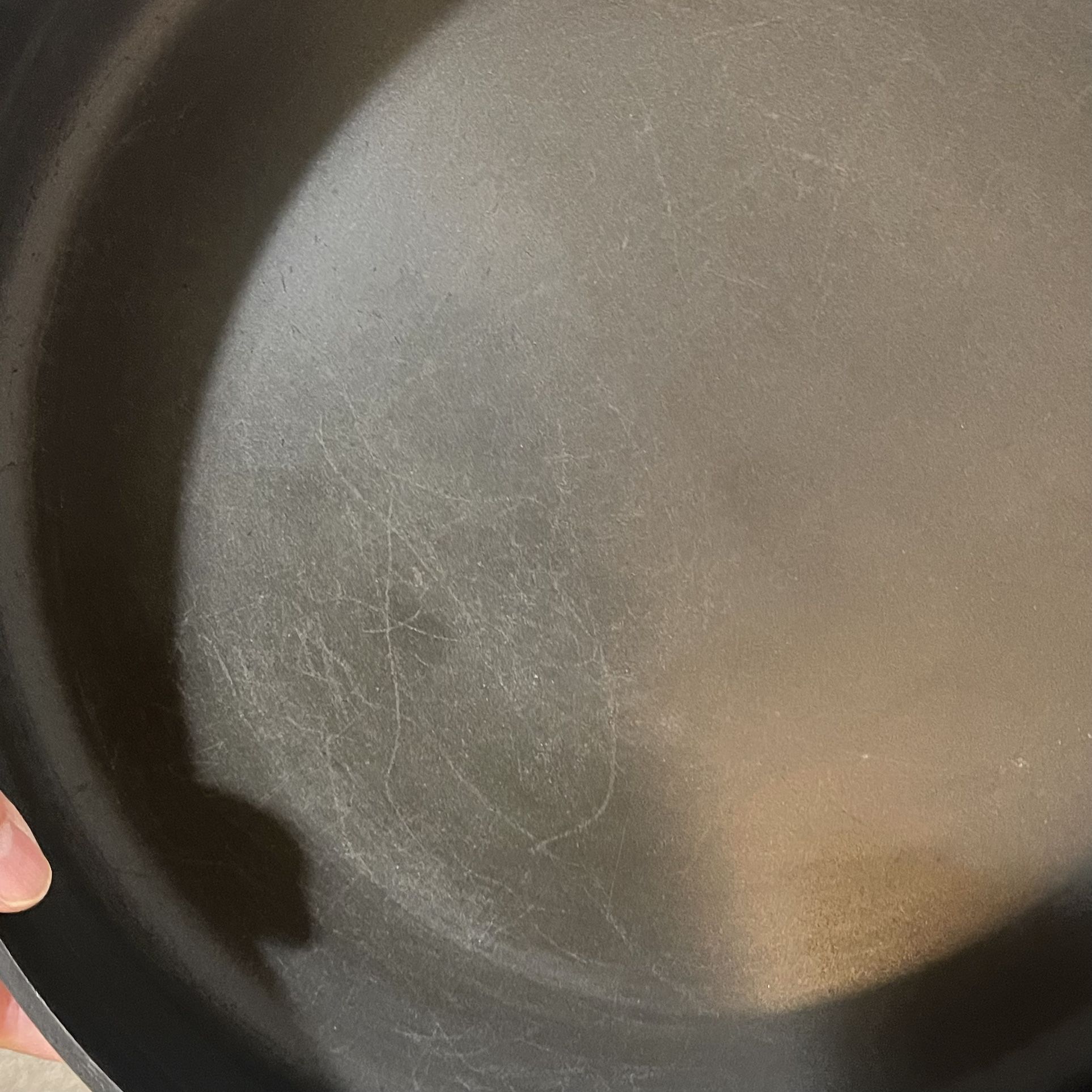 The Pampered Chef proffessional 12 inch non stick deep skillet with lid  cooking for Sale in Placentia, CA - OfferUp