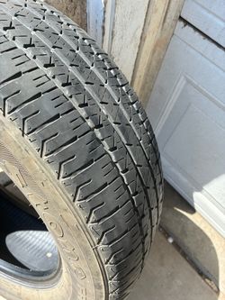 One firestone tire