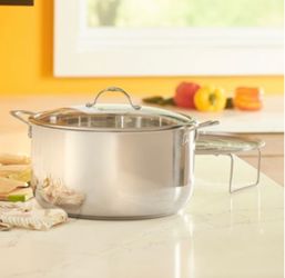 Olla de 15-qt de princess house con parrilla