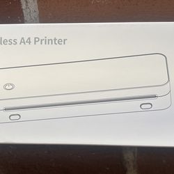 NEW A4 Wireless Thermal Printer + Paper – Ready to Use