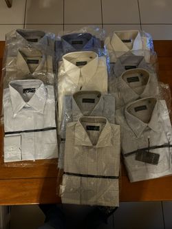 Men’s Canali Dress Shirt - Set Of 11 