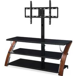 55 “ Glass Tv Stand (3 Shelves ) 