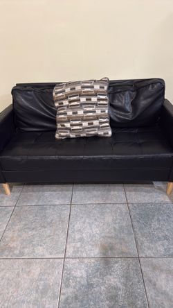 Black couch