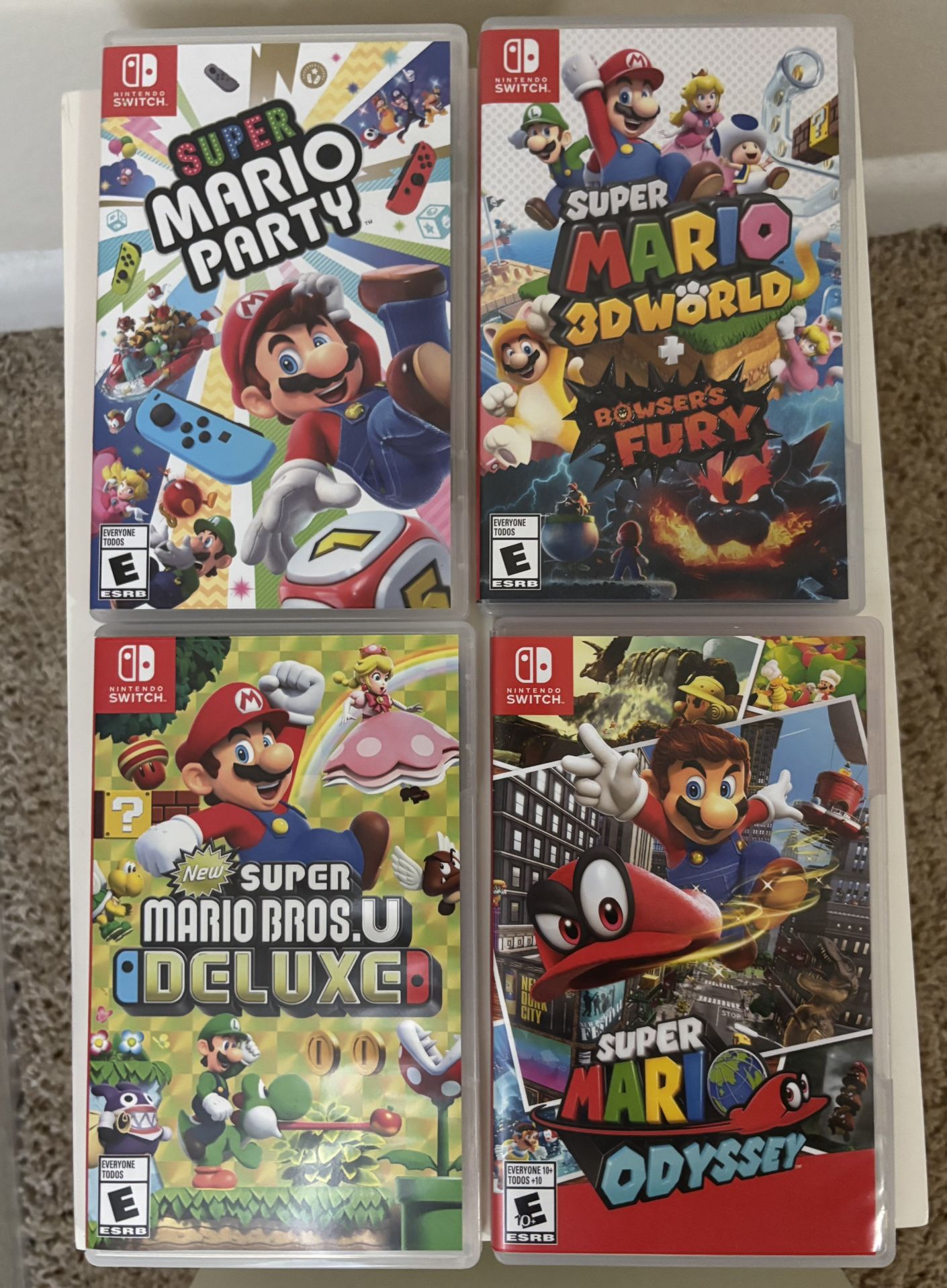 Nintendo Switch Mario Games