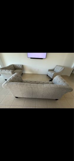 3pc sofa chair furniture 3 piece