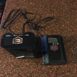 Battery and charge craftsman 60 volts battery