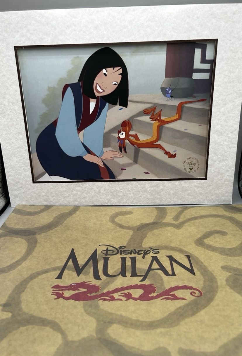 The Disney Store - The Lithograph Collection 1999 Mulan