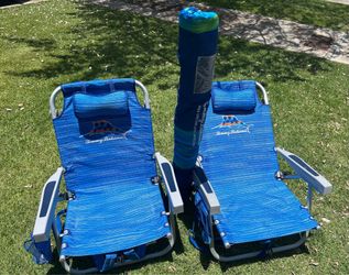 Beach chairs