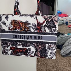 Christian Dior Paris Hand Booka Bag