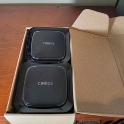 CINBOS Wireless Doorbell Alarm System 2-Pack - Captain's Security Treasure!