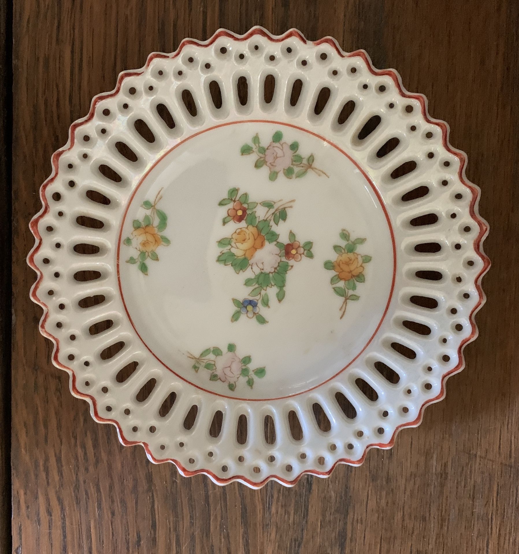 Vintage Coronation China Japan Bowl – 5.5” Floral Porcelain Bowl – Collectible Tableware