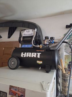 Hart 8 Gallon 135PSI 2.4CFM Air Compressor