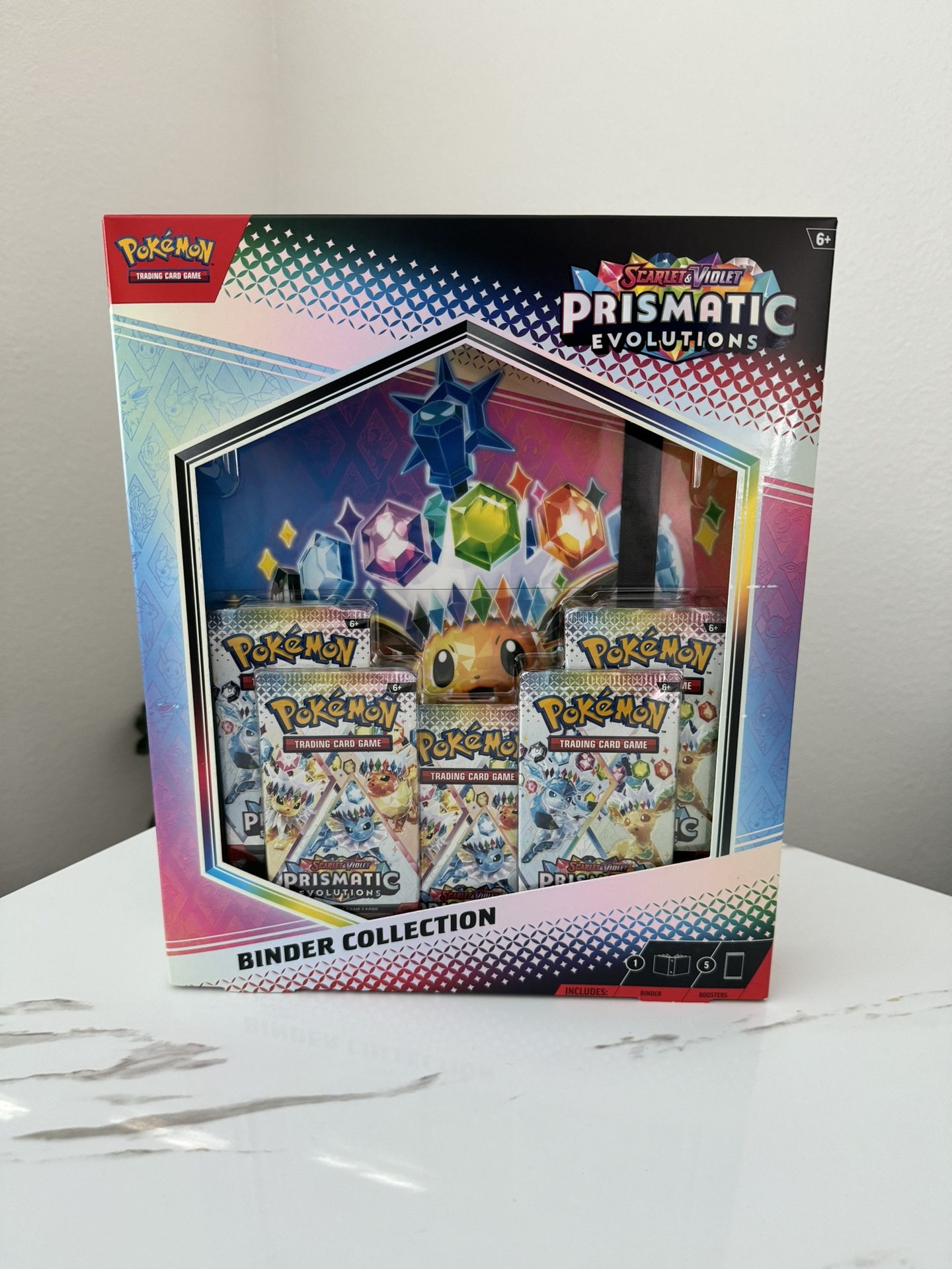 Pokémon Prismatic Evolutions Binder Collection