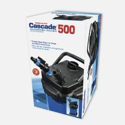 Penn Plax Cascade 500 Aquarium Canister Filter Brand New 