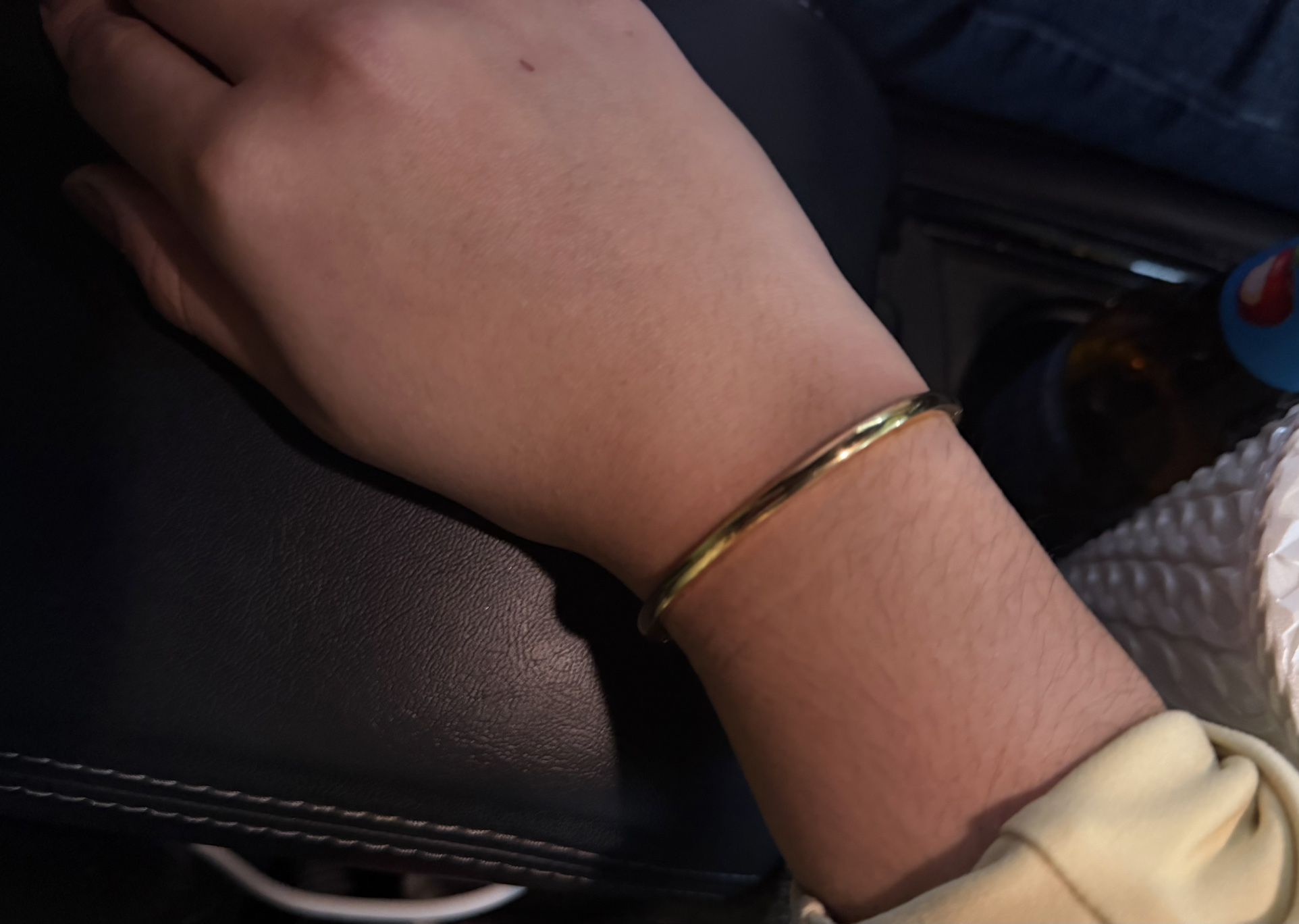 Gold Plated Bangle Braclet 