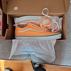 Orange Vans 