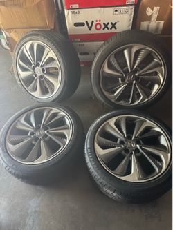 17” OEM Rim&tires Honda Accord Michelin tires firm$