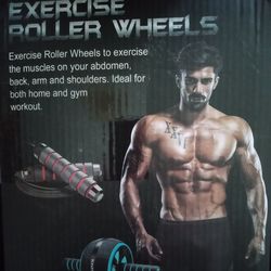 NEW Exercise Wheels Fitness Roller Wheels