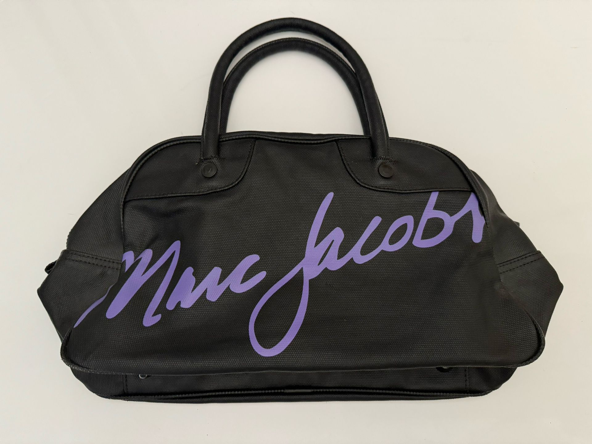 Jacobs by Marc Jacobs - Black tote bag with Purple logo