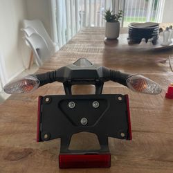 Suzuki Ducati Rear Tail Lights License plate Holder