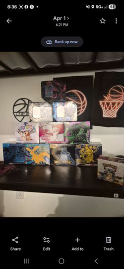 Pokémon sealed cards