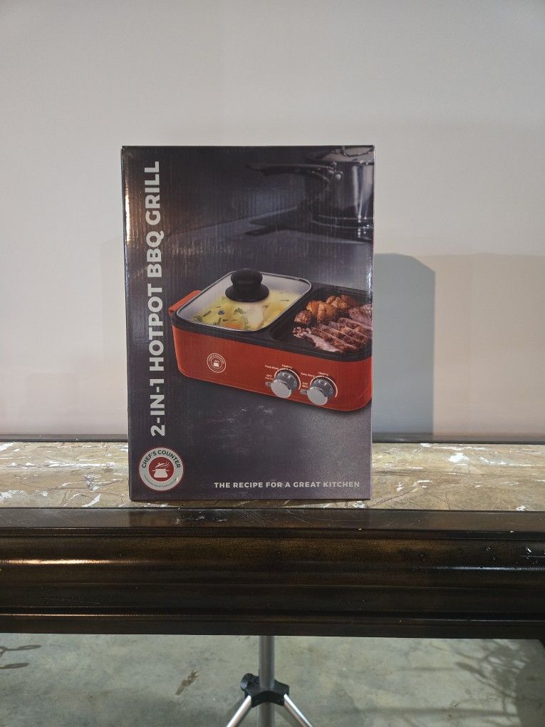 2 in 1 Hotpot BBQ Grill