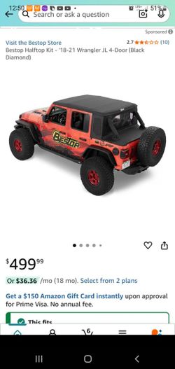 Jeep Soft Top And Half Top