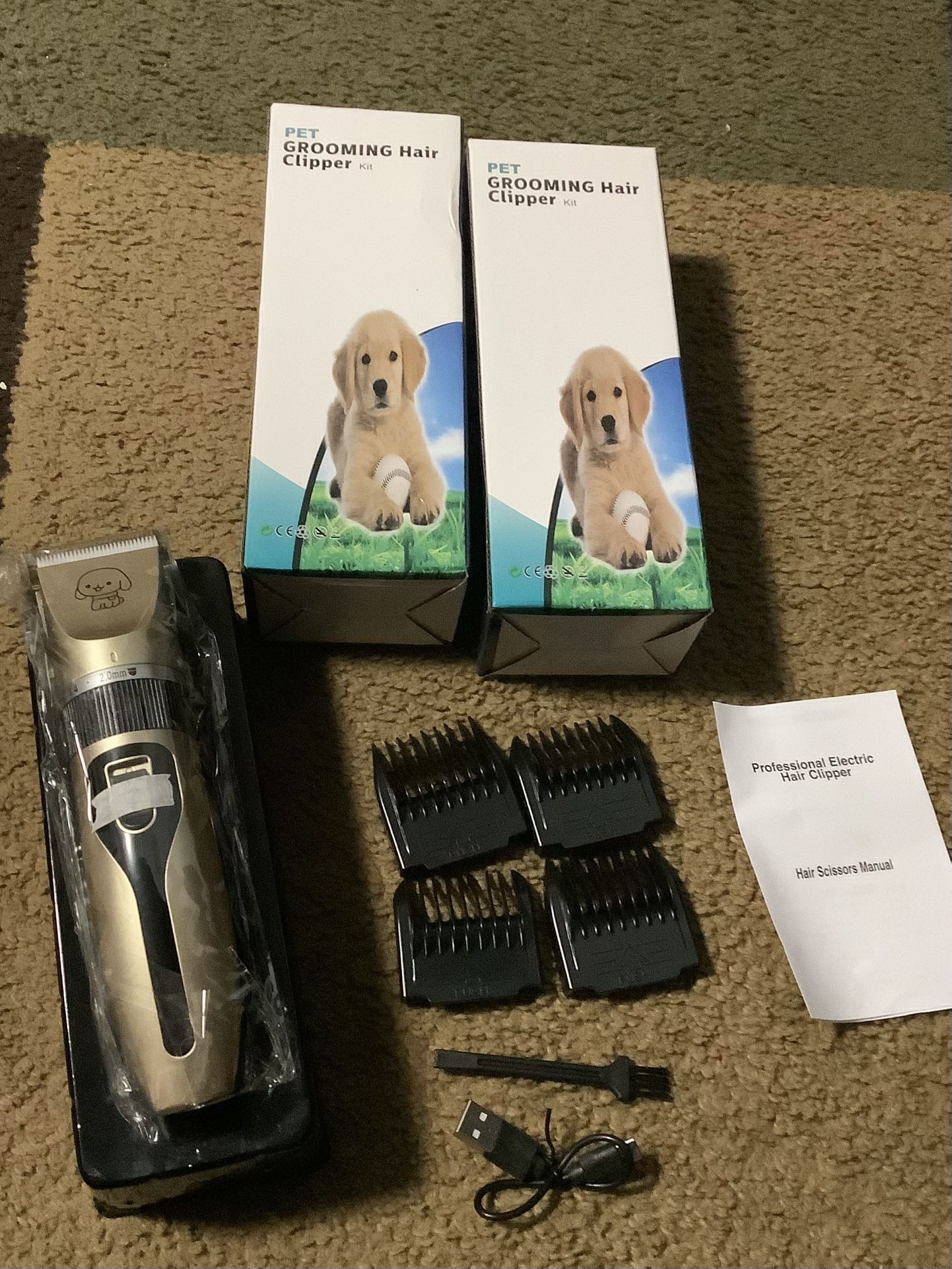 Quiet Pet Grooming Set