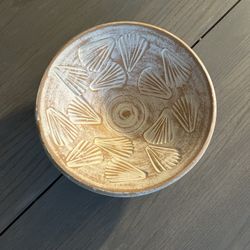 Terracotta Shell Bowl