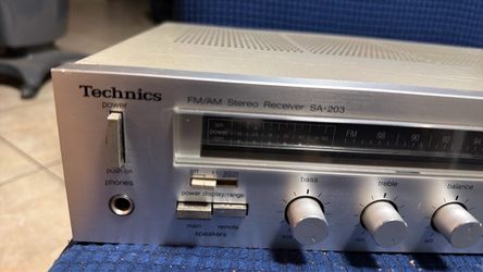 Technics sa-203 vintage receiver