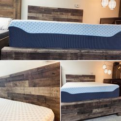 American Furniture Derekson Queen  Mattress, And Boxspring Included