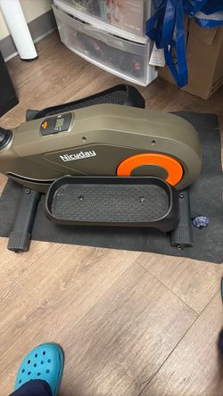 Under desk elliptical/ stepper (16 levels resistance)