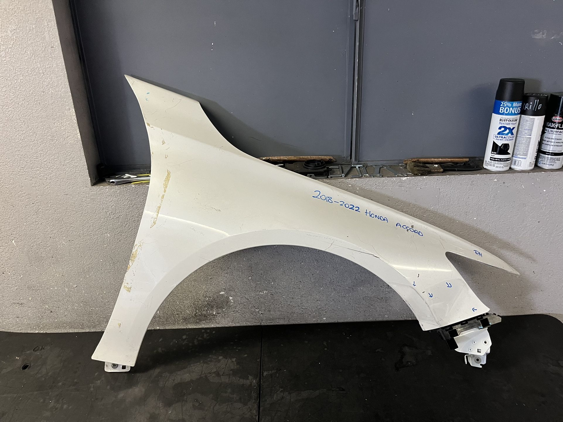 2018-2019-2020-2021-2022 HONDA ACCORD RIGHT FENDER OEM USED