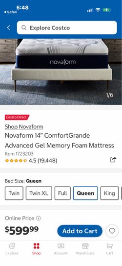 Like new Queen mattress
