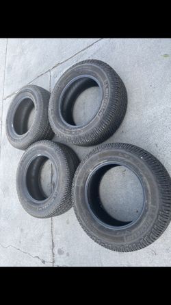 4 — 275/65r18 Michelin LTX A/T2 Good 80% Treads Tires!