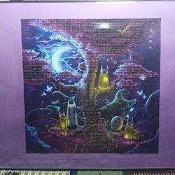 Diamond Art  Halloween Picture 12x16 