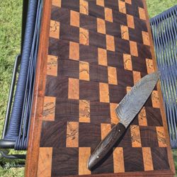 Large End grain Cutting Board 