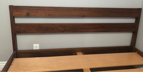 Queen size bed frame