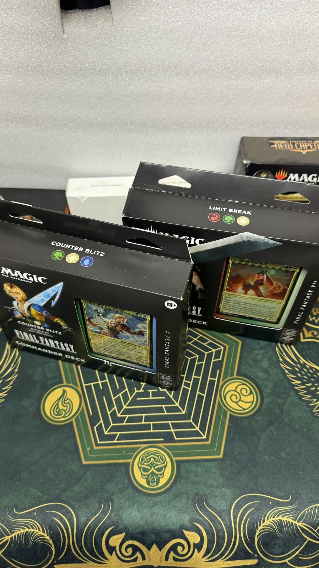 Final Fantasy Magic the Gathering Commander Decks $180 For Both
